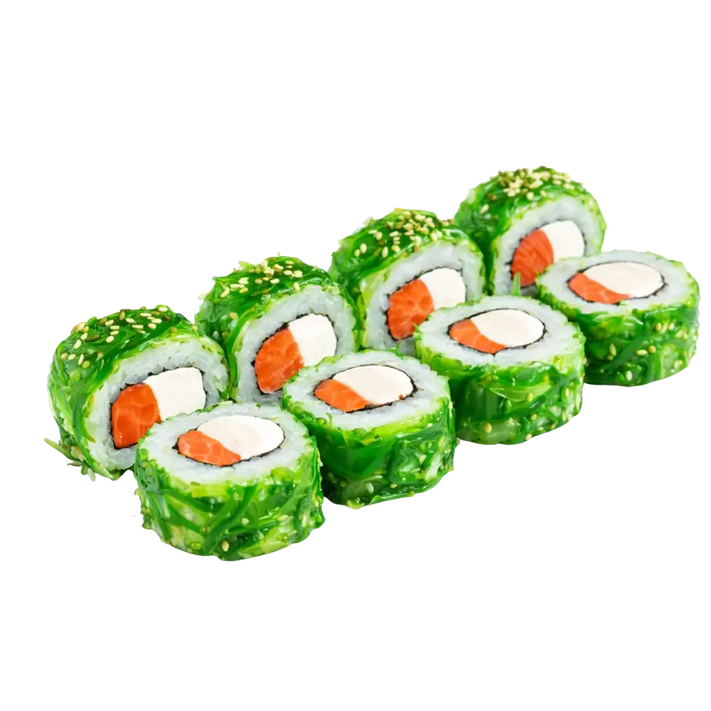 Чука ролл с лососем